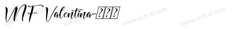 VNF Valentina字体转换